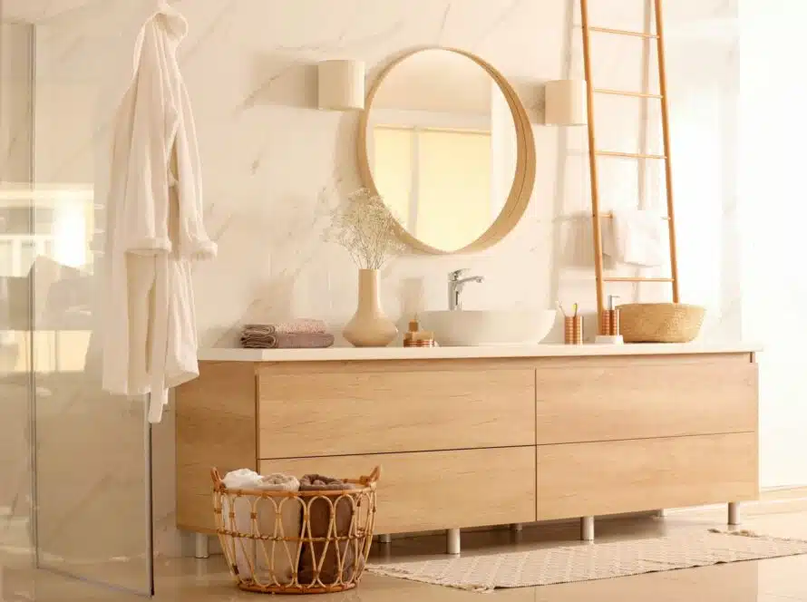 How to match bath accessories with bathroom designs