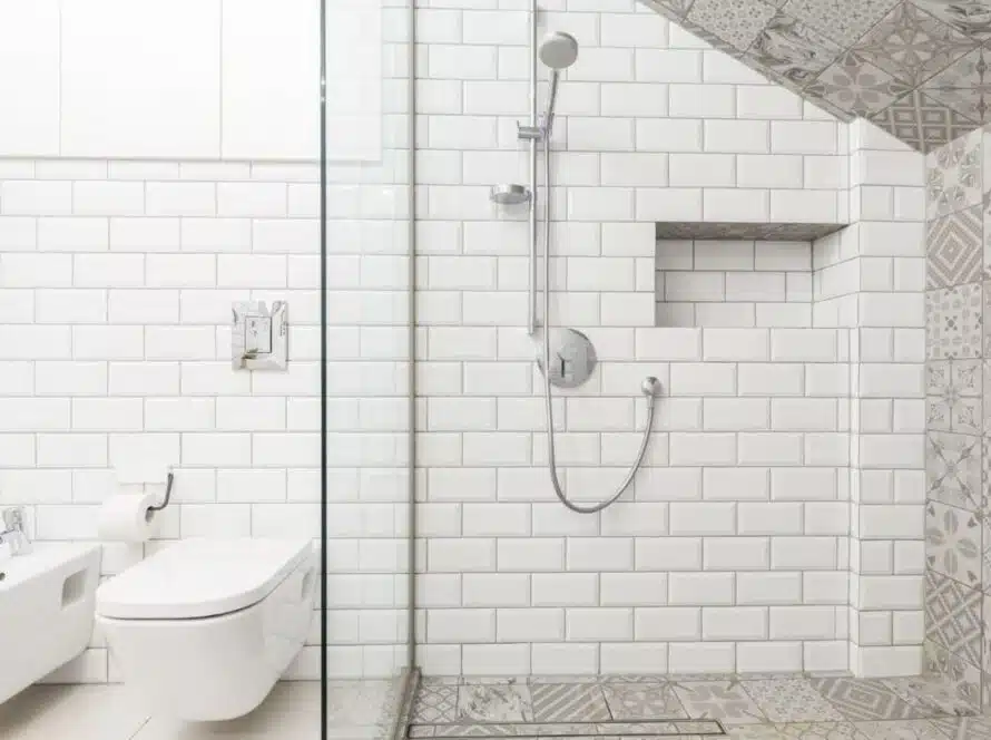 Tub To Shower Conversion Maximizes Space And Style