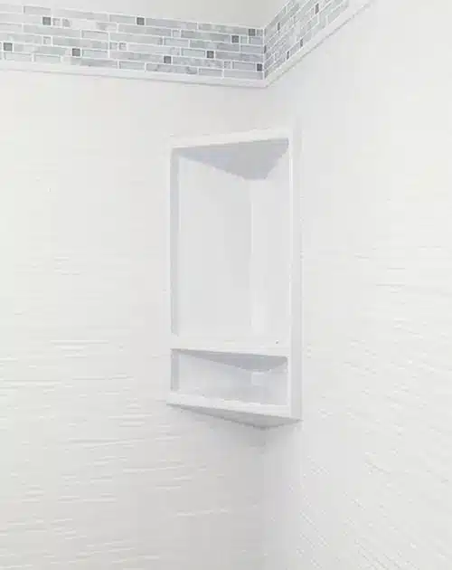 The Onyx Collection materials used in a bathroom remodel.