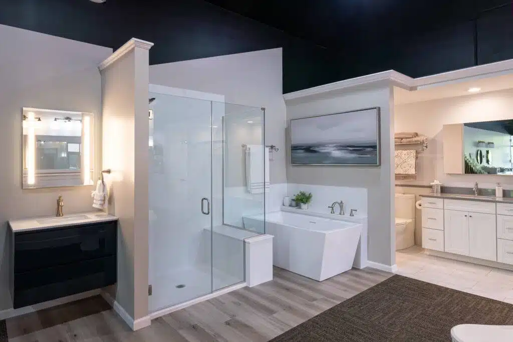Bathroom Remodel Showroom with Tub